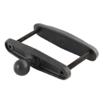 RAM Mounts Square Post Clamp Base for Posts up to 4" Wide