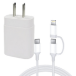 4XEM 4X25W2N1KIT3 mobile device charger Universal White AC Fast charging Indoor