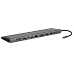 T'nB DSMST12V2 interface hub USB Type-C 5000 Mbit/s Aluminium