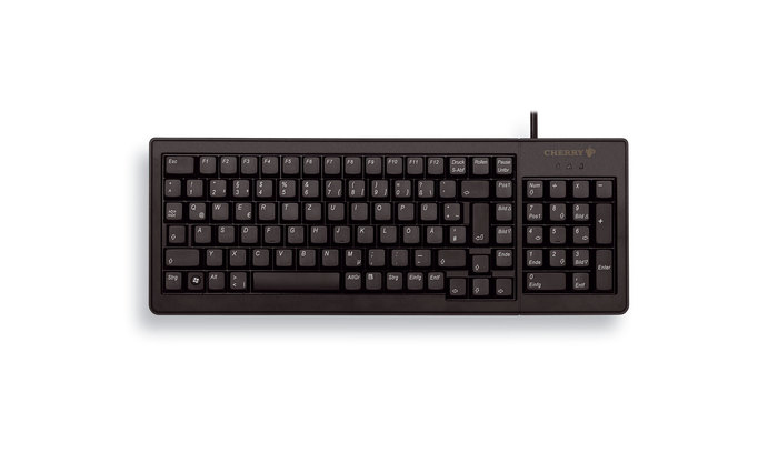 Image of CHERRY XS Complete keyboard USB QWERTZ German Black