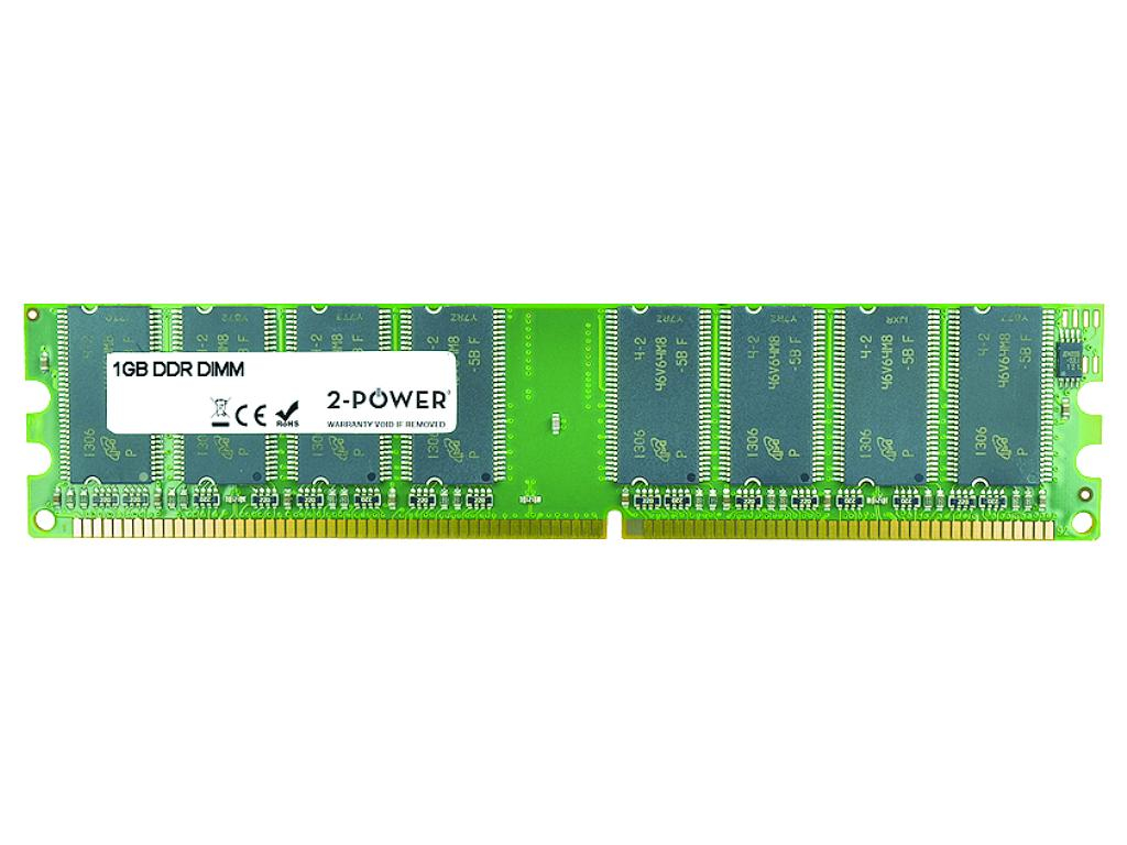 2-Power 1GB DDR 400MHz DIMM Memory - replaces 407311-001