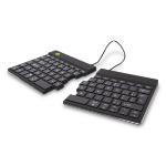 R-Go Tools Ergonomisch toetsenbord R-Go Split Break met pauzesoftware, gesplitst toetsenbord, AZERTY (BE), Bluetooth, zwart