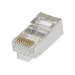 Monoprice 7301 wire connector Rj-45 Transparent