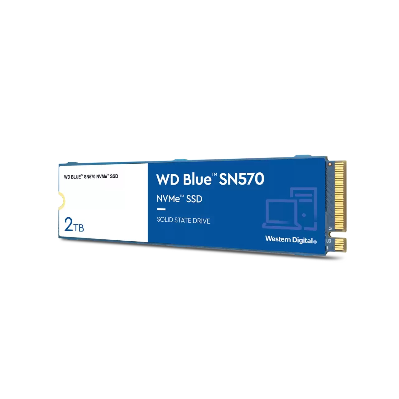 Image of Western Digital WD Blue SN570 M.2 2 TB PCI Express 3.0 TLC NVMe