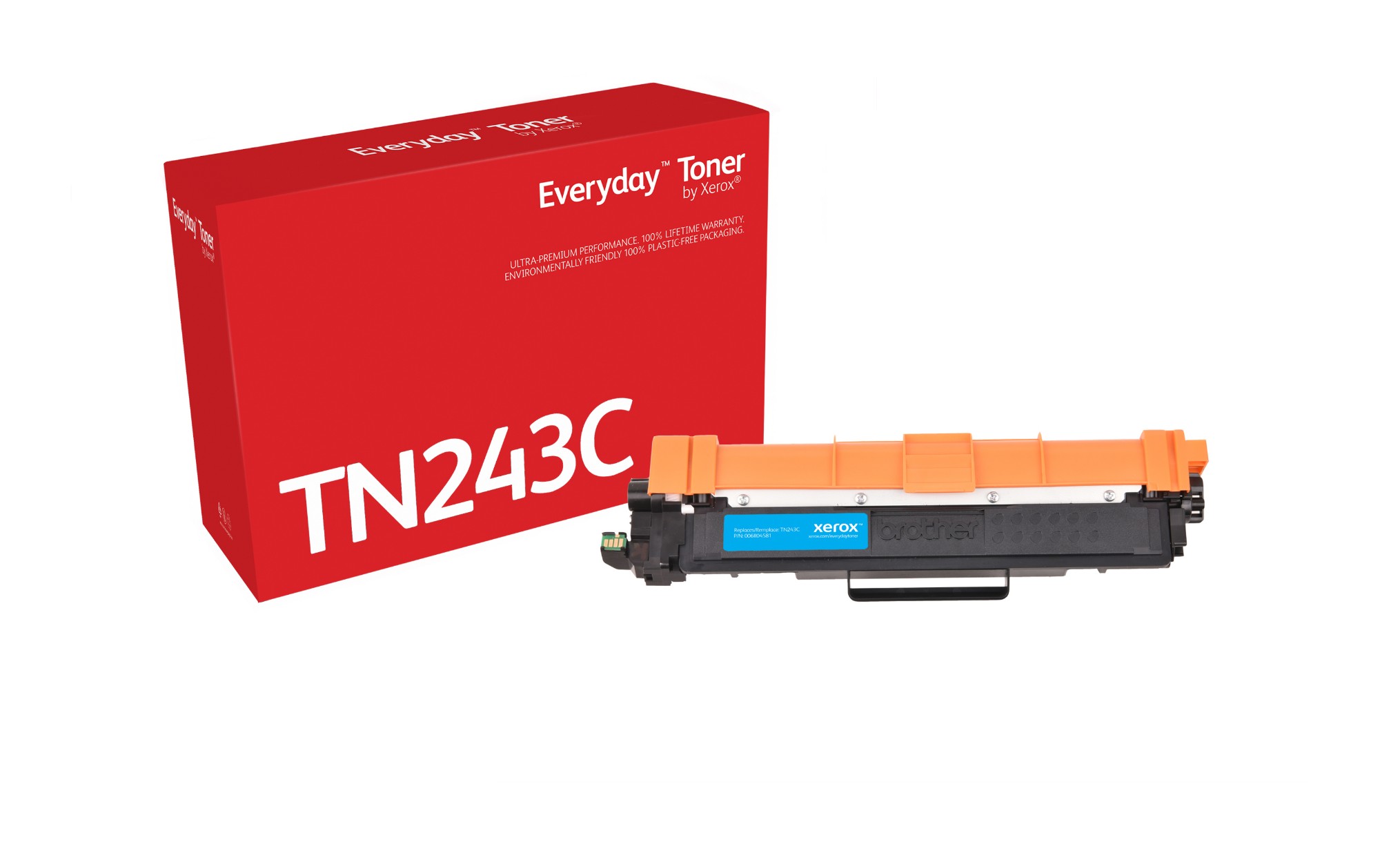 Photos - Ink & Toner Cartridge Xerox 006R04581 Toner-kit cyan, 1K pages  for (replaces Brother TN243C)