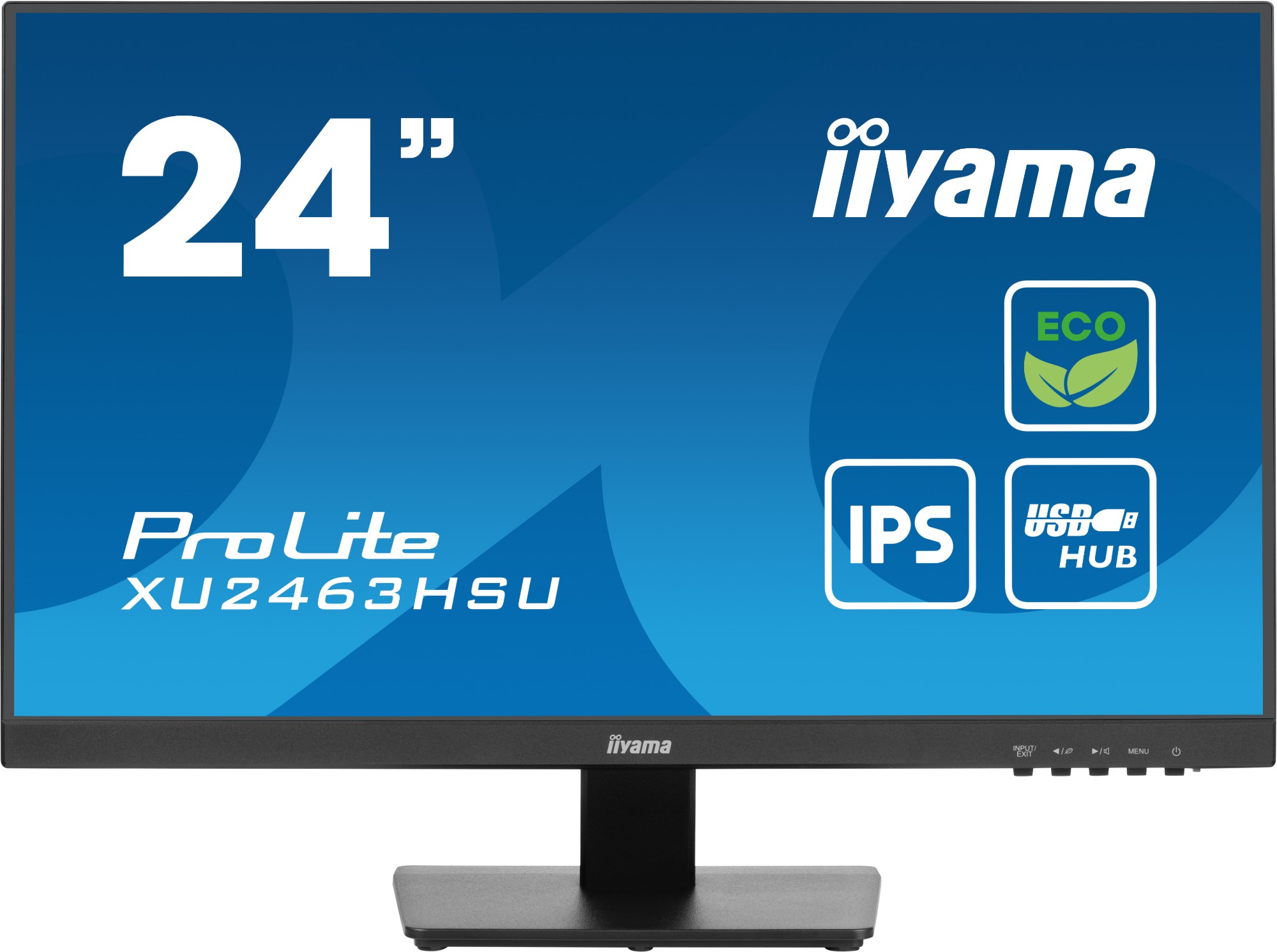 XU2463HSU-B1 IiYAMA ProLite XU2463HSU-B1 computer monitor 60.5 cm (23.8') 1920 x 1080 pixels Full HD LED Black