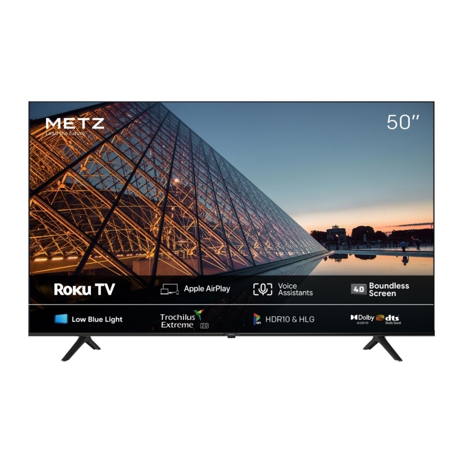 Photos - Television Metz 50MRD6000YUK TV 127 cm  4K Ultra HD Smart TV Wi-Fi Blac (50")