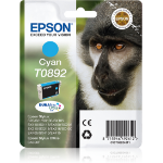 Epson C13T08924021/T0892 Ink cartridge cyan Blister Radio Frequency, 170 pages 3.5ml for Epson Stylus S 20/SX 115/SX 415