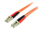 StarTech.com Cable Patch de Fibra Duplex Multimodo 62,5/125 2m LC - LC