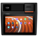 Sunmi D2 Mini, 4G, NFC, 25,7cm (10,1''), CD, Android, black, orange