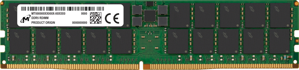 Micron MTC40F2046S1RC64BD2T memory module 64 GB DDR5 6400 MT/s 288-pin