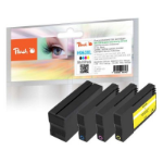 Peach PI300-1031 ink cartridge 4 pc(s) Compatible High (XL) Yield Black, Cyan, Pink, Yellow