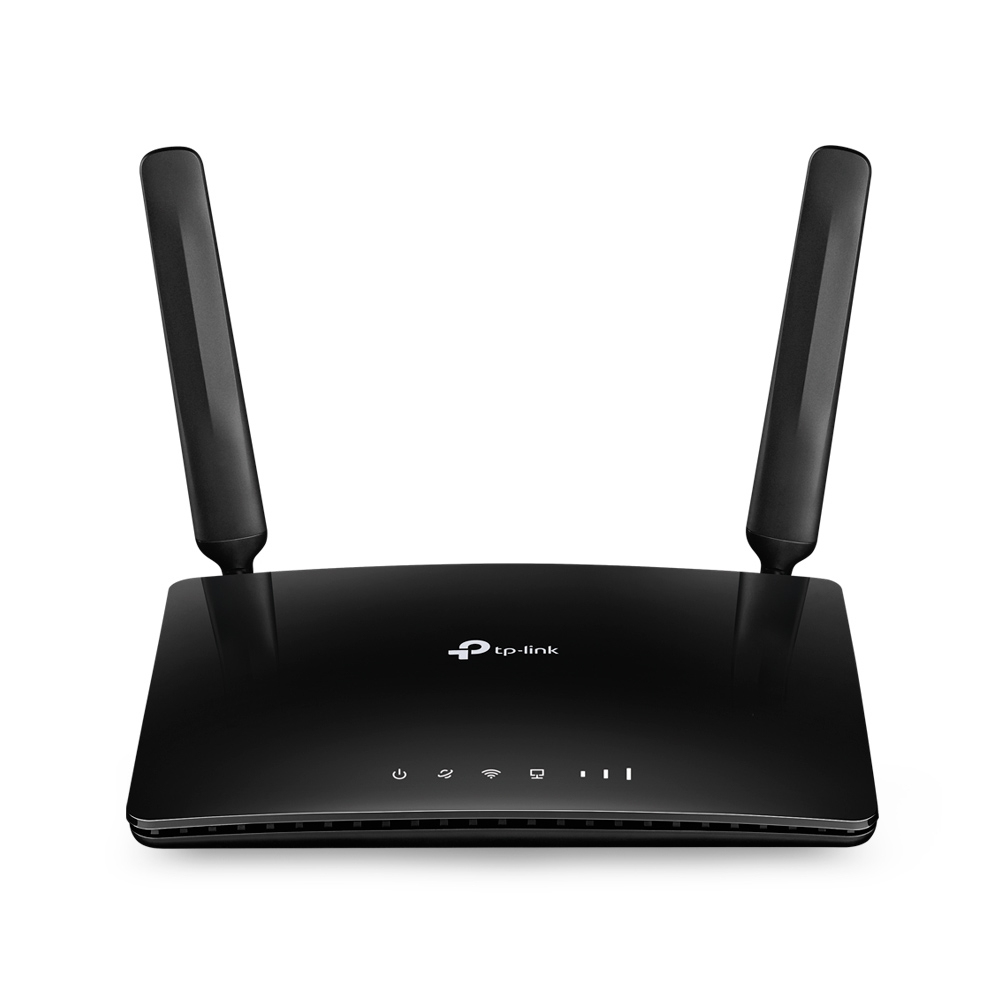 TP-LINK TL-MR6400 wireless router Fast Ethernet Single-band (2.4 GHz) 4G Black