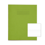 Victor Technology RHINO 8 x 6.5 Exercise Book 32 Page Light Green TB/F8 (Pack of 100)