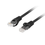 Lanberg PCU6-10CU-0150-BK networking cable Black 1.5 m Cat6 U/UTP (UTP)
