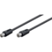 Microconnect COAX015 coaxial cable 1.5 m Black