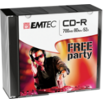 Emtec ECOC801052SL blank CD CD-R 700 MB 52x 10 pc(s)