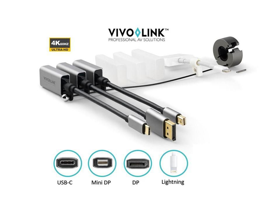 Vivolink PROADRING13S video cable adapter HDMI Type A (Standard) Alumi