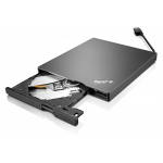 Lenovo ThinkPad UltraSlim USB DVD Burner optical disc drive DVD±RW Black 4XA0E97775