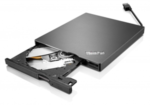 Image of Lenovo ThinkPad UltraSlim USB DVD Burner optical disc drive...