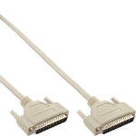 InLine serial extension cable 37 Pin DB37 male / male direct 5m
