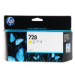 HP HP 728 - 130 ml - gul - original - DesignJet - bl?ckpatron - f?r DesignJet T730, T830