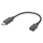 FDL 0.15M USB TYPE C TO MICRO USB B ADAPTOR CABLE - M-F