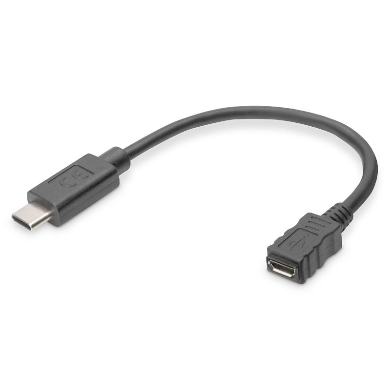 Image of FDL 0.15M USB TYPE C TO MICRO USB B ADAPTOR CABLE - M-F