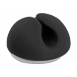 DeLOCK Cable Holder Mini self-adhesive Set 10 pieces black