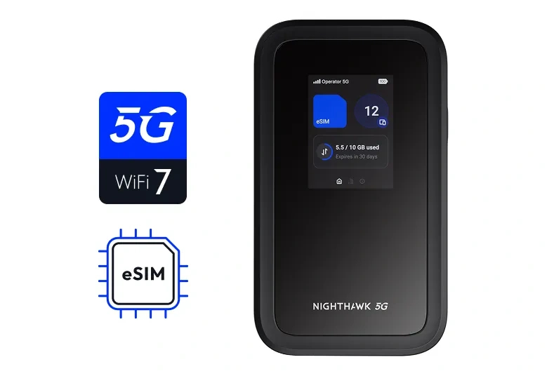 Netgear Nighthawk 5G M7 Mobile Wifi 7 Router With Esim