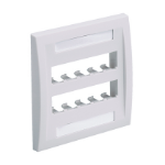 Panduit CFPE10EI-2GY wall plate/switch cover White