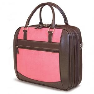 MESFEBX Mobile Edge - SCANFAST ELEMENT BRIEFCASE - 16IN - PINK SUEDE