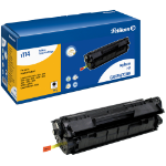 Pelikan 624222/1114 Toner cartridge black, 1x2.7K pages/5% 120 grams Pack=1 (replaces Canon 703 HP 12A/Q2612A) for Canon LBP-3000