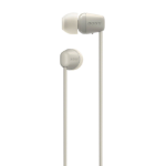 Sony WI-C100 Headset Draadloos In-ear Oproepen/muziek Bluetooth Beige