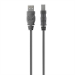 Belkin USB 2.0 A - USB 2.0 B, 1.8m USB cable USB A USB B Grey