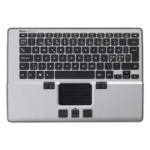 Mousetrapper Alpha toetsenbord Inclusief muis Kantoor USB + Bluetooth QWERTY Scandinavisch Zwart, Zilver