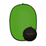 The Padcaster PCGREENSCREENKIT background screen Black, Green