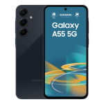 Samsung Galaxy A55 5G 16,8 cm (6.6") Hybride Dual SIM Android 14 USB Type-C 8 GB 128 GB 5000 mAh Marineblauw