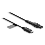 DeLOCK 91793 power cable Black 1 m USB C 2-pin