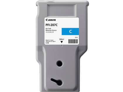 Image of Canon 8790B001/PFI-207C Ink cartridge cyan 300ml for Canon IPF 680