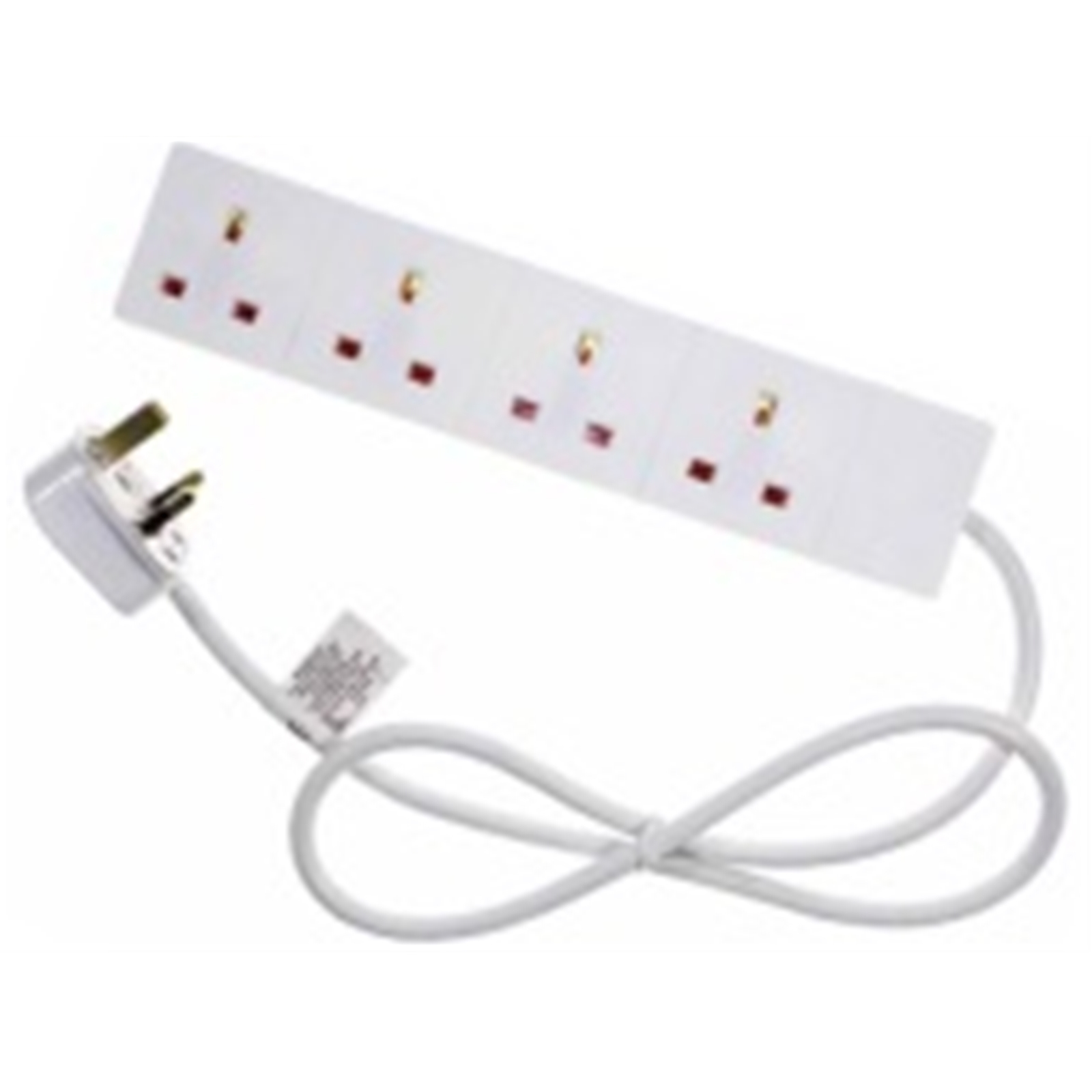 Image of Target ELEC4WAY2M power extension 2 m 4 AC outlet(s) Indoor White