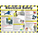 Safety First Aid Gro First Aid Electrical Safety Poster A2 Laminated