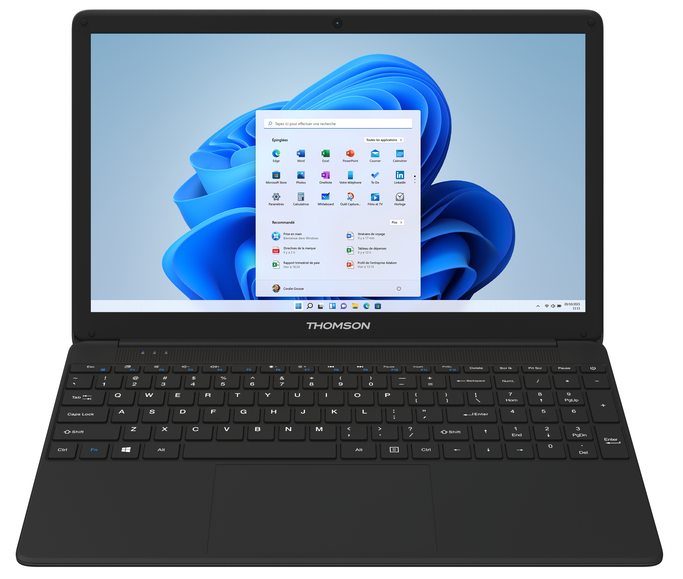 Image of Thomson NEO 15 N15I34BK128 Laptop 39.6 cm (15.6") Full HD Intel®...
