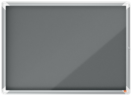 Image of Nobo 1915329 insert notice board Indoor Grey Aluminium