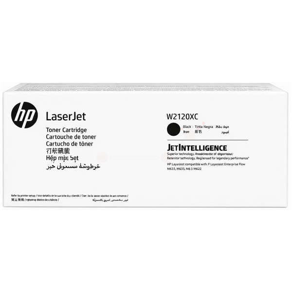 HP W2120XC/212XC Toner cartridge black Contract, 13K pages ISO/IEC 19798 for HP CLJ M 554