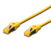FDL 3M CAT.6a 10Gb S-FTP LSZH PATCH CABLE - YELLOW