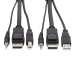 Tripp Lite P783-006 KVM cable Black 72" (1.83 m)