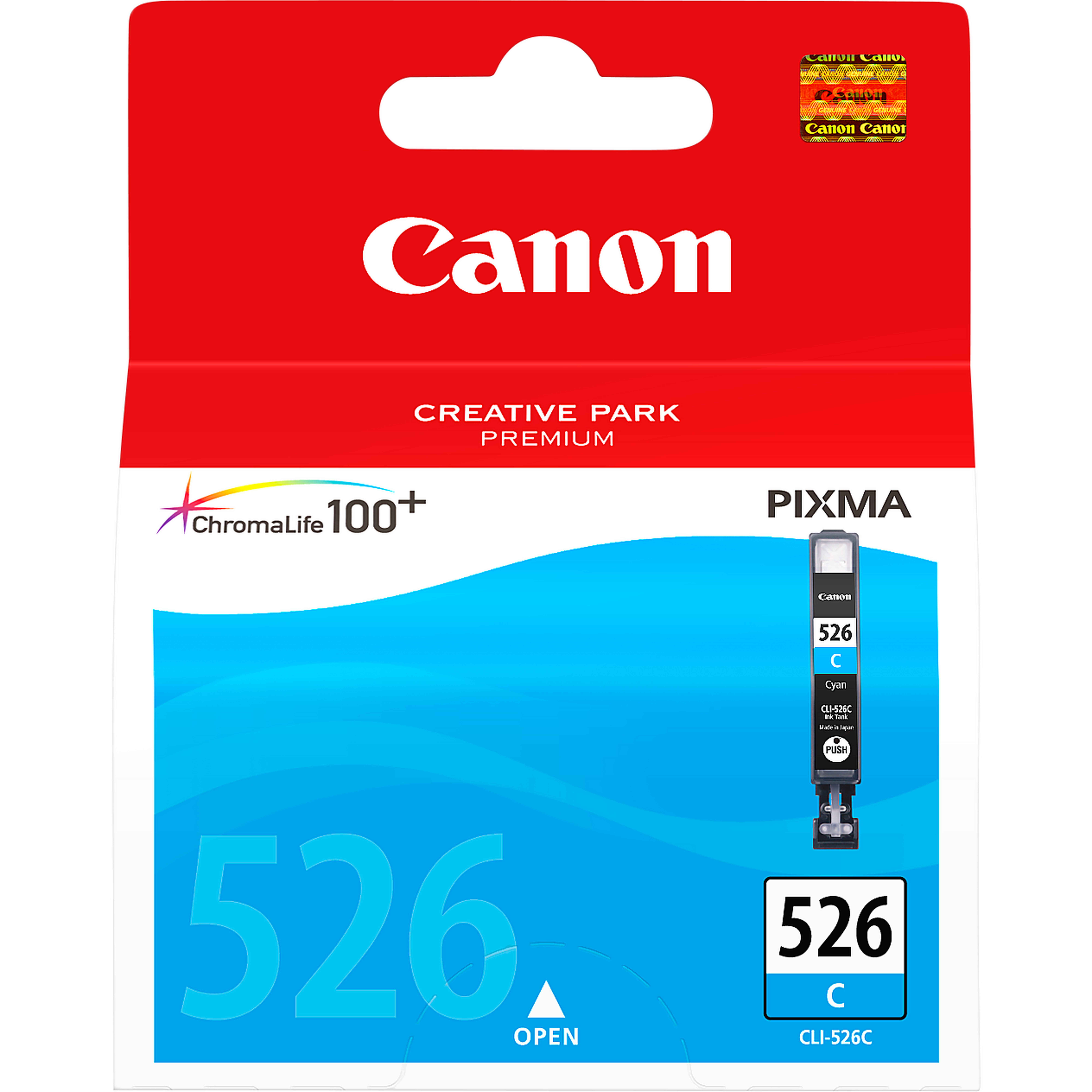 Image of Canon 4541B001/CLI-526C Ink cartridge cyan, 462 pages ISO/IEC...