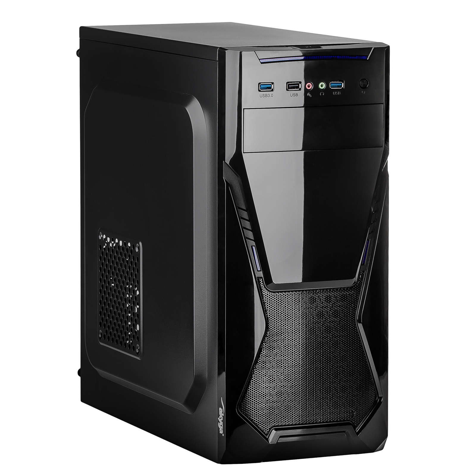 Image of Akyga AK13BK computer case Micro Tower Black