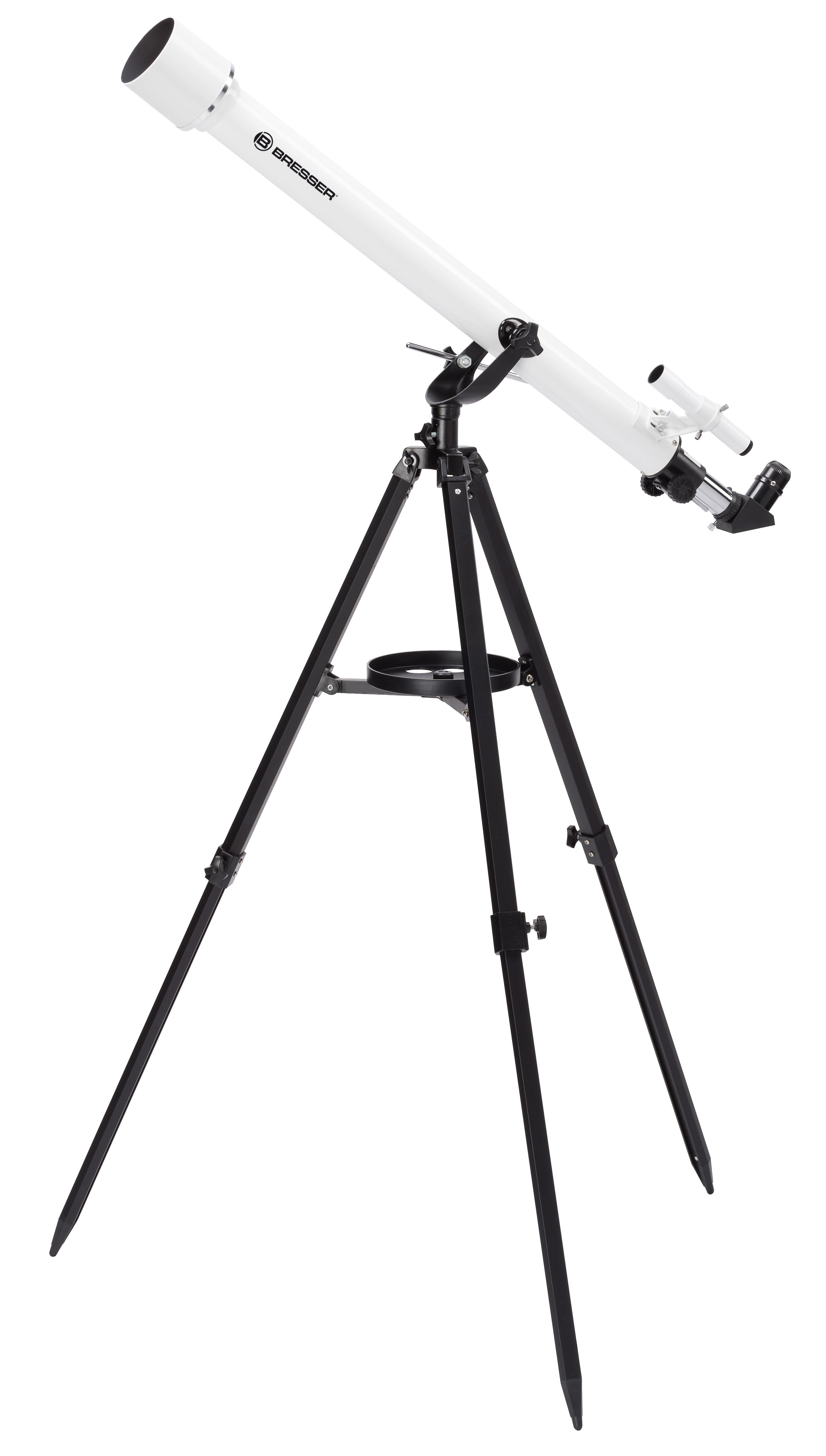 Image of Bresser Optics CLASSIC 60/900 AZ Refractor 338x Black, White